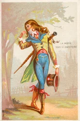 Mode unter dem Direktorium, Französische Revolution, 1785-1799